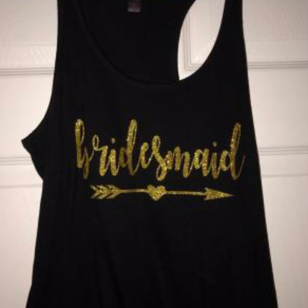bridesmaid tank